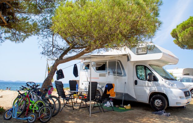 camping car plage