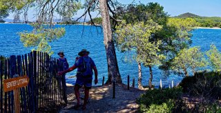 Wandelen in La Londe-les-Maures.